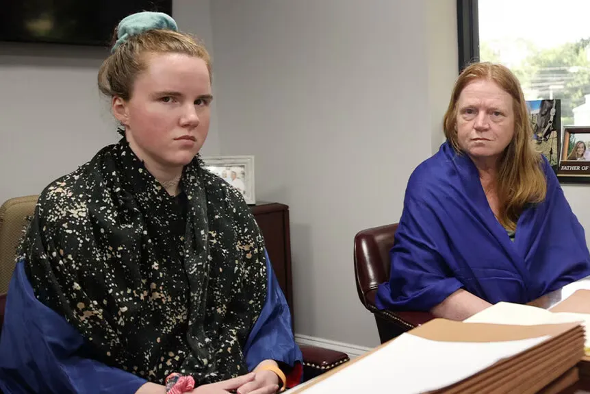 Córka seryjna Rexa A. Heuermanna Victoria Heuermann (po lewej) i żona Asa Ellerup 59.' typeof='foaf:Image' title=