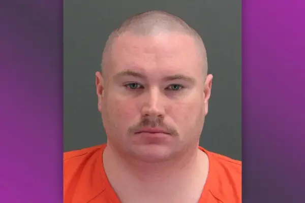 Et mugshot af Stacey Ian Humphries med på The Real Murders of Atlanta
