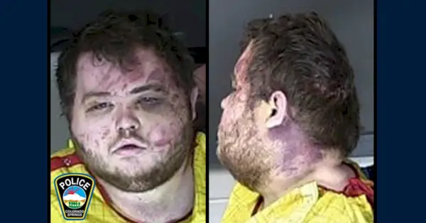 Dwa zdjęcia przedstawiają Andersona Lee Aldricha.