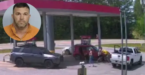 Томасу Киблеру предъявлены обвинения в нападении на подростков во Флориде. (Фотография от шерифа округа Уолтон