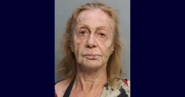 Bertha Yalter verschijnt op een boekingsfoto