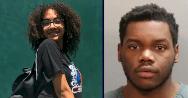 Isaiah Greene, høyre, Gabrielle Bolton, venstre. (Offer