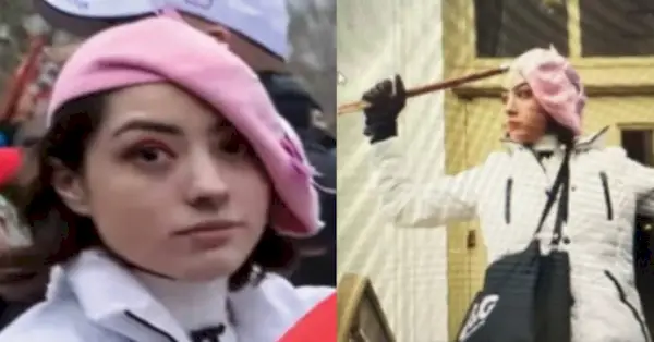 Sospitós del setge del Capitoli identificat com Jennifer Inzuza Vargas. (Imatges: FBI)