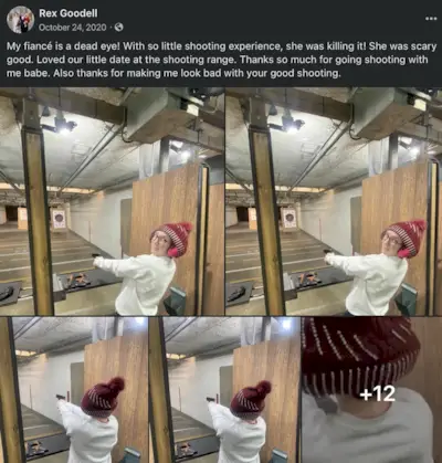 レックス・グッデルのFacebook投稿