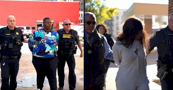 Javaanse majoor en Sandy Broussard