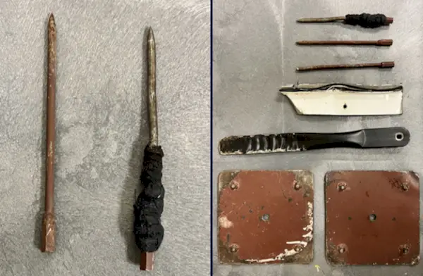 Черенки изготовлены из