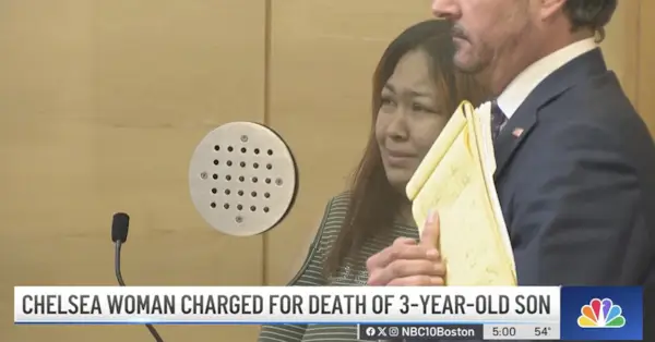 Comparution de Jennifer Prudencio devant le tribunal