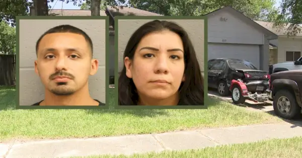 José Kings (L) e Jaqueline Macias (R)