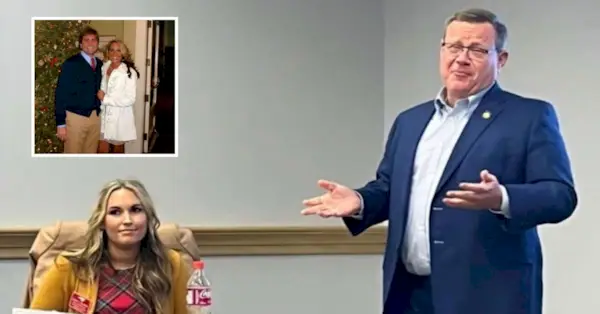 Tims Mūrs un Džeimijs Lails Lasiters (iesniegta sūdzība); ieliktnis Skots Lasiters un Džeimijs Lails Lasiters (Facebook)