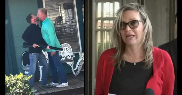 Kyle Carruth, Chad Read; Jennifer Read przemawia na konferencji prasowej