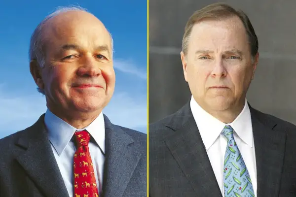 Kenneth Lay e Jeff Skilling da Enron
