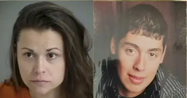 Brianna Elise Zerth (Peoria Police Dept.) og Peter McKenna Jr. (KOLD-skjermbilde)