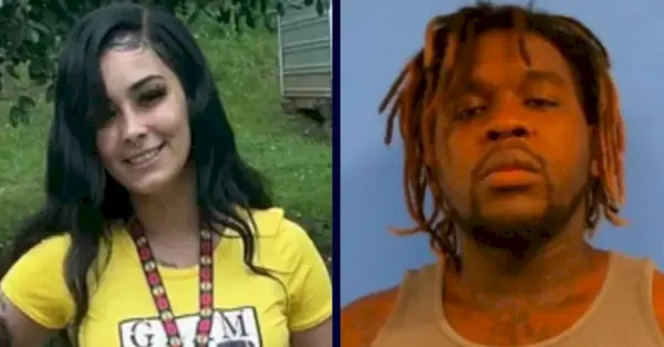 Curteze Avery bol odsúdený za smrť Breanny Burgessovej a jej 20-týždňového nenarodeného dieťaťa. (Fotografia hrnčeka cez WXIA-TV/YouTube; fotografia obete z GoFundMe)