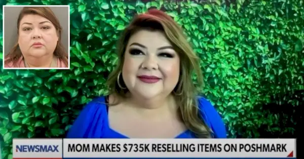 Monette Mona Mejia (צילום מסך של Newsmax, צילום: Harris County Sherif