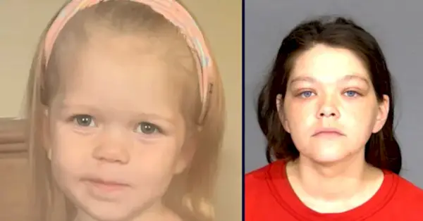 Kinsleigh Welty, a la izquierda; su madre, Toni McClure, a la derecha