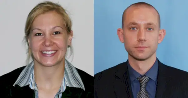 Laura Schwartzenberger og Daniel Alfin (bildet her) døde da barnemishandlingsmistenkte David Lee Huber åpnet ild. (Bilder: FBI)