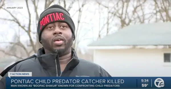 Robert Wayne Lee fala com a mídia local em janeiro de 2023