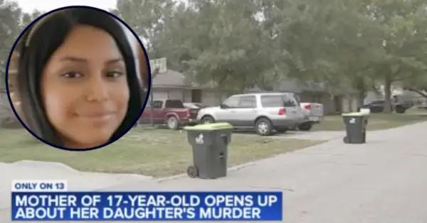 La casa de Richmond, Texas, donde Hannah Layton fue asesinada a tiros.