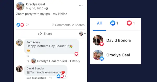 写真は Facebook からスクリーンショットを取得したものです。