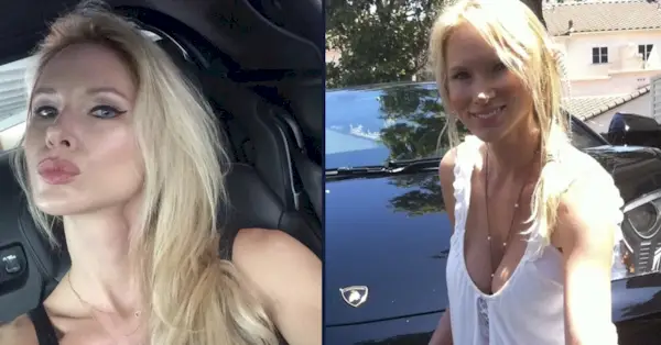 טטיאנה רמלי מופיעה בשתי תמונות