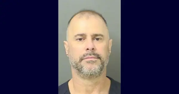 John Mandia bokningsfoto Palm Beach County Sheriff