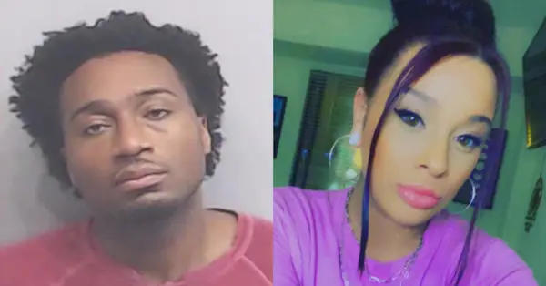 Alfred Megbuluba (l.) erscheint auf einem Fahndungsfoto; Catherine Khan (r.) erscheint in einem Instagram-Selfie