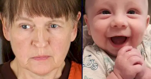 Michelle Holte, a la izquierda; Nolan Sapp, a la derecha