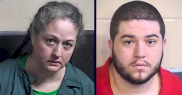 Sandra Garcia (L) ir Mark Anthony Roque (R)