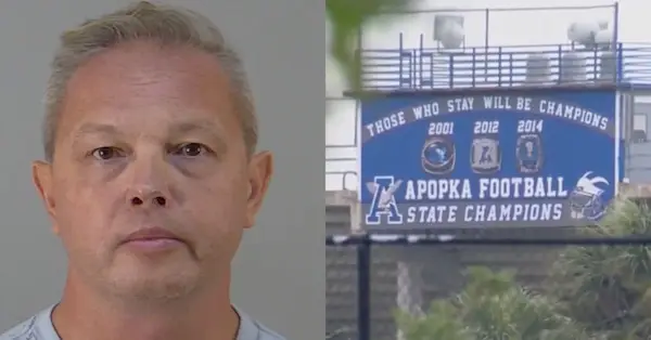 Dmitri V. Kostyunina (Dipartimento di polizia del Lago Dora) e Apopka High School (screenshot WESH)