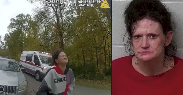 Chasity Bliss bodycam och muggbild.