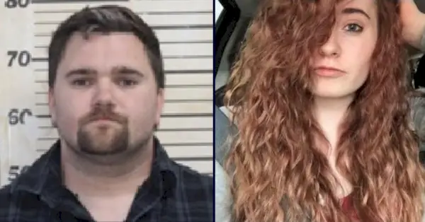 James Merritt, til venstre, og Haley Decker, til højre