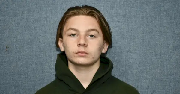 איידן פוצ'י מופיע בתמונת אינטייק ביום מעצרו