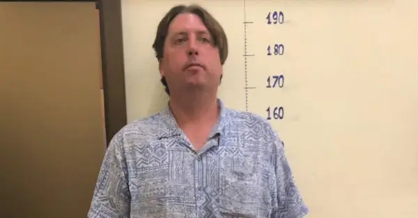 Rugh James Cline a agressé sexuellement quatre filles au Cambodge en 2019, ont déclaré les procureurs fédéraux américains. (Mugshot : Commissariat Général de la Police Nationale)