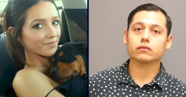 Tatum Goodwin, à esquerda, e Dino Rojas-Moreno, à direita