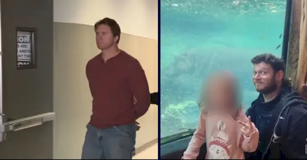 Shawn Pivonka, à gauche, fait face à une accusation de meurtre suite à la mort de David Beck, à droite. (Captures d'écran de KSAT-TV/YouTube, filiale de San Antonio ABC)