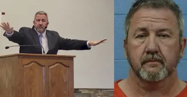 David Lloyd Walther (snímek obrazovky Instagram/myfaithbc, Williamson County Jail)