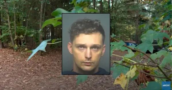 Antecedents: captura de pantalla de YouTube de l'escena del crim del WCNC. Incrustacions: Gene Alexzander