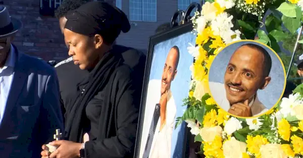 Een vrouw werd gearresteerd bij de moord op Amare W. Geda, een vader en chauffeur. (Schermafbeeldingen van ABC