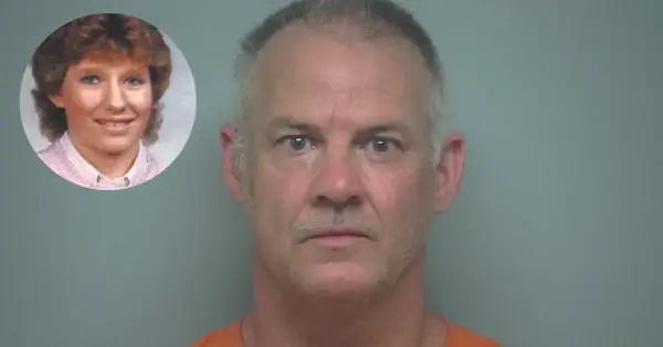 警察によると、ロバート・オデル・ウォーターズは、1988年12月2日にアパートでキャシー・スワーツさんを刺し、殴り、首を絞めた疑いがある。 (スワーツの差し込み画像: スリーリバーズ警察署、ウォーターズの顔写真: サウスカロライナ州ビューフォート郡)