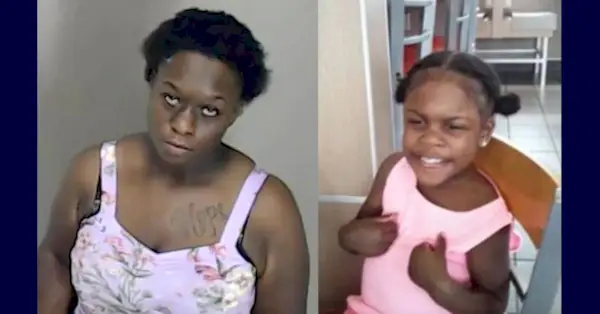 Alondra Hobbs (L) og Alivia Hobbs-Jordan (H)