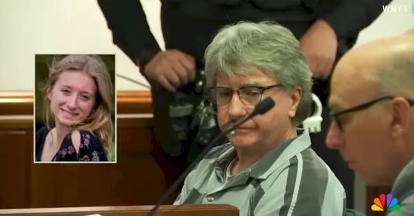 Кевин Д. Монахан был приговорен за убийство Кейлин А. Гиллис. (Скриншот зала суда через WNYT/YouTube; Жертва
