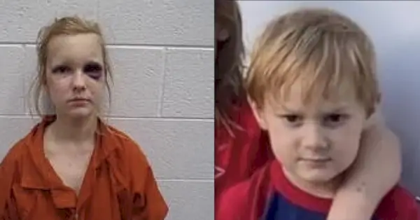 Ashley Rolland og Blu Rolland (Krusbillede: St. Francis County Sheriff