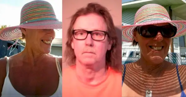 Davidowi Allenowi Corneliusenowi (w środku) towarzyszą dwa wizerunki Mary Corneliusen