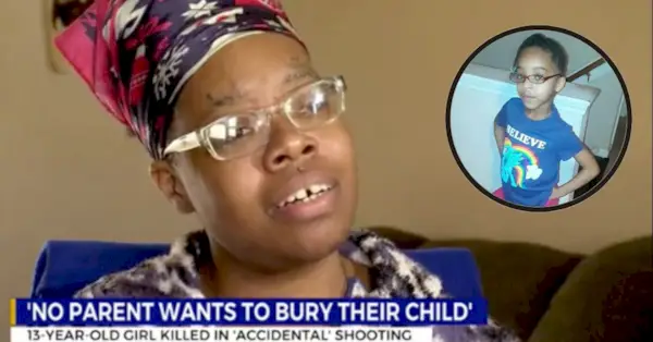 DeAnn Radley는 Radley에서 총격 사건으로 사망한 13세 딸 Dearria의 죽음에 대해 이야기합니다.