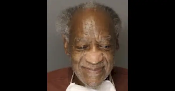 Bill Cosby dukker opp i et mugshot i 2020.