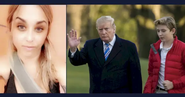 Tracy Fiorenza, Donald and Barron Trump