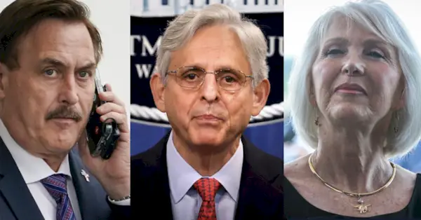 Mike Lindell, Merrick Garland, Tina Peters