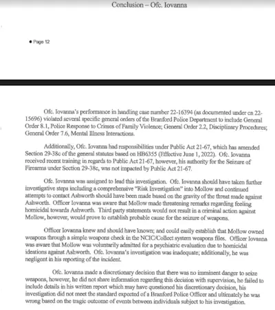 Wnioski dotyczące spraw wewnętrznych