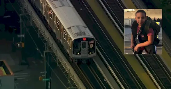 La madre de Zackery Nazario, en el recuadro, quien fue asesinado mientras