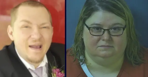 간호사인 Heather Pressdee(오른쪽)는 Nicholas Cymbol(왼쪽)에게 치사량의 인슐린을 투여한 혐의로 소송을 제기했습니다. (프레스디